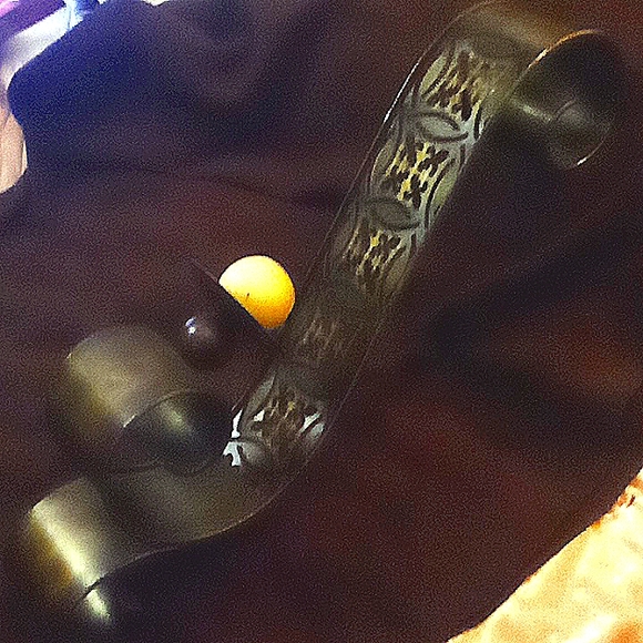 26" hanging metal candle holder - Picture 3 of 8